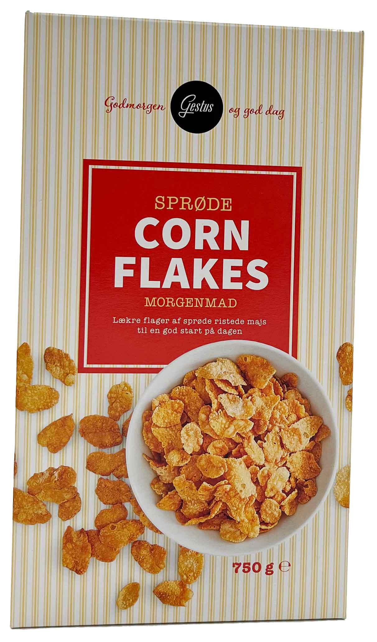 Sprøde Corn Flakes morgenmad Gestus