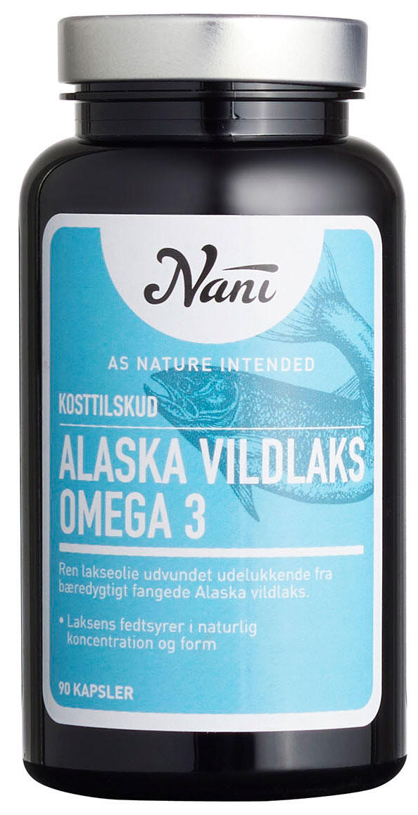 Alaska vildlaks Omega 3 Nani