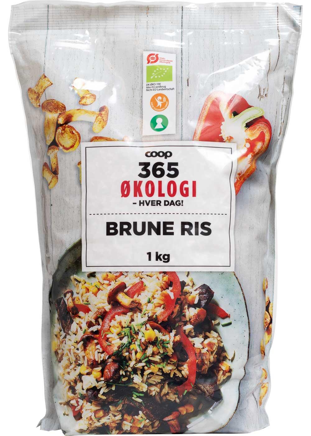 Brune ris Coop 365 Økologi