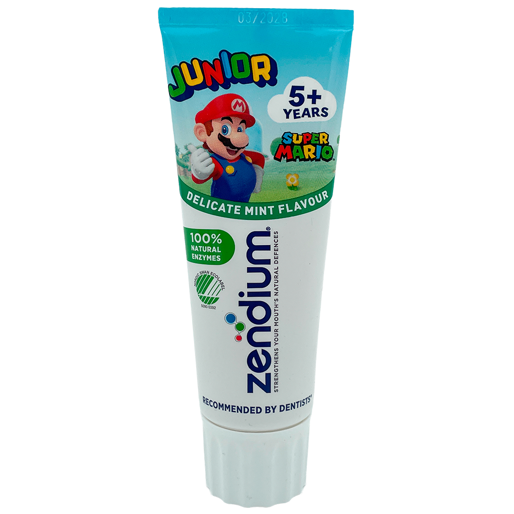 Junior 5+ years mint flavour Zendium