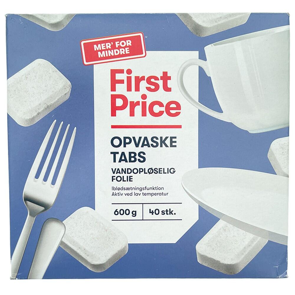 Opvasketabs First Price