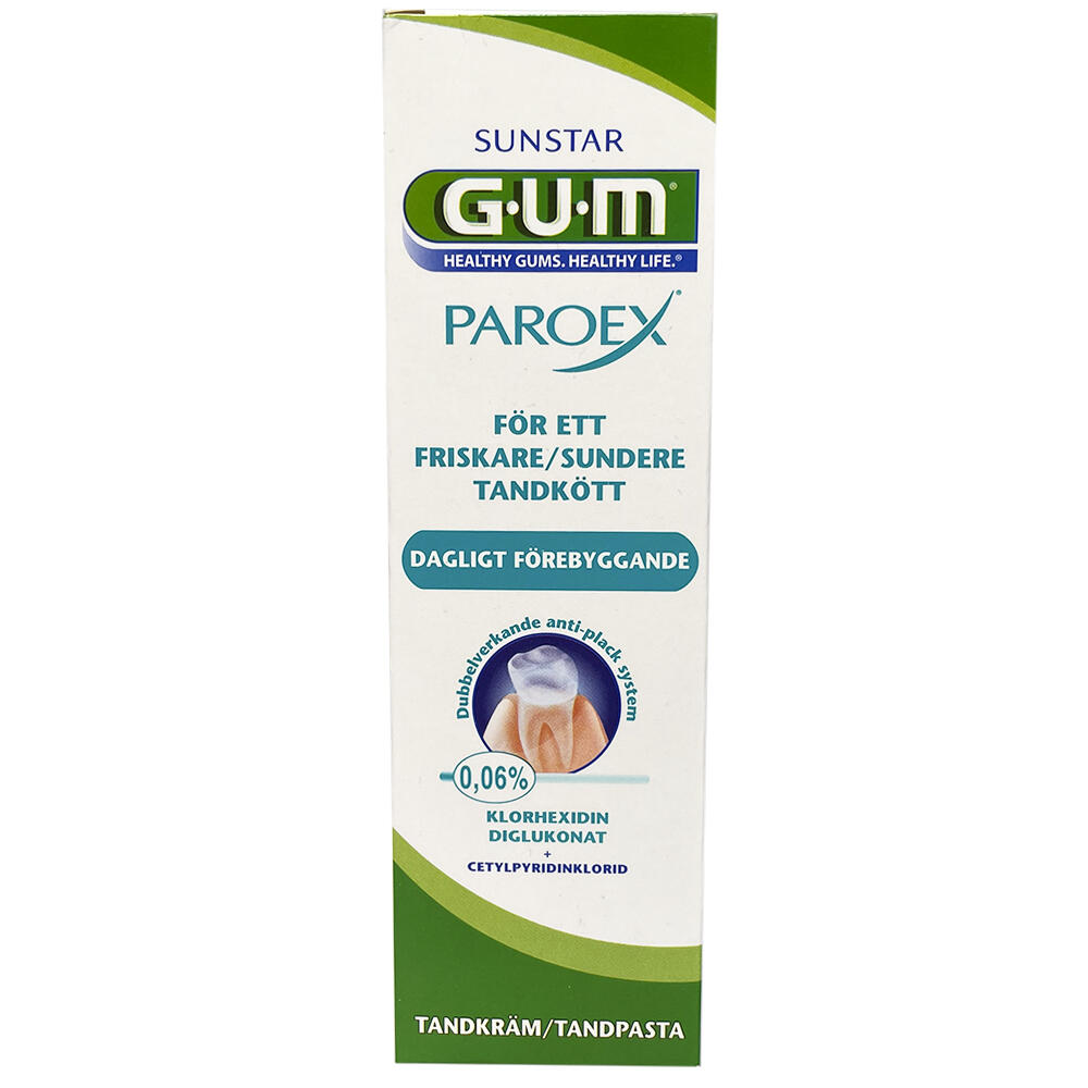 dash fredelig Kiks Test: G.U.M. Paroex tandpasta | Forbrugerrådet Tænk