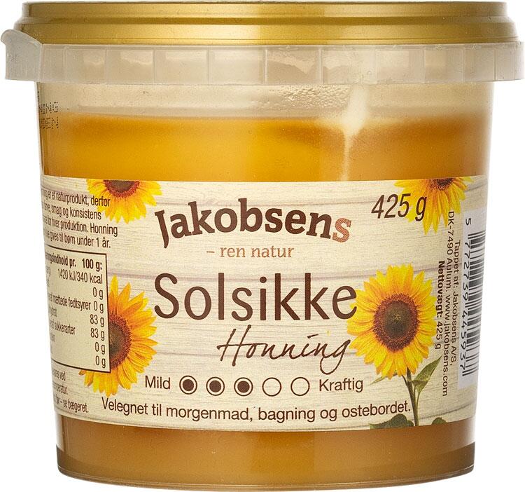 Solsikkehonning Jakobsens
