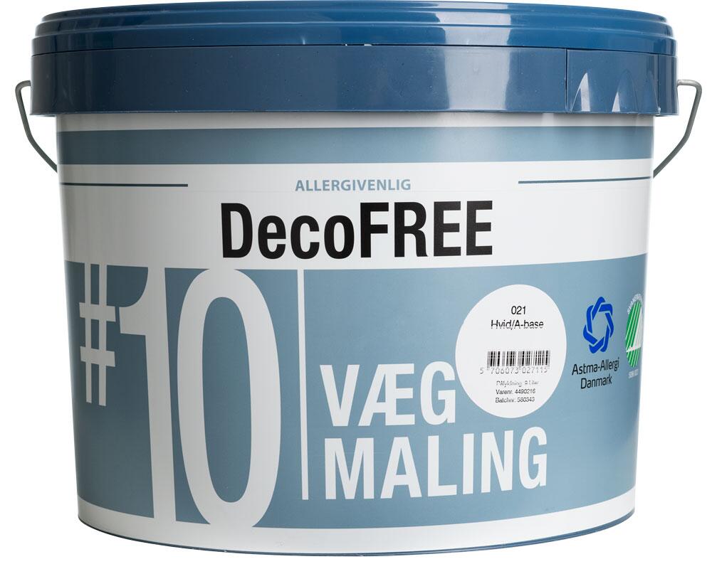 10 Vægmaling (021 Hvid/A-base) DecoFREE