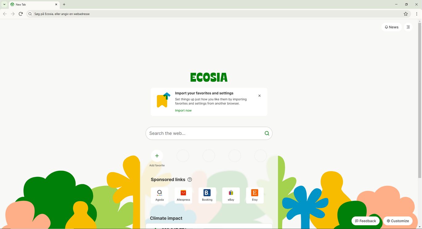 Browser Ecosia Browser