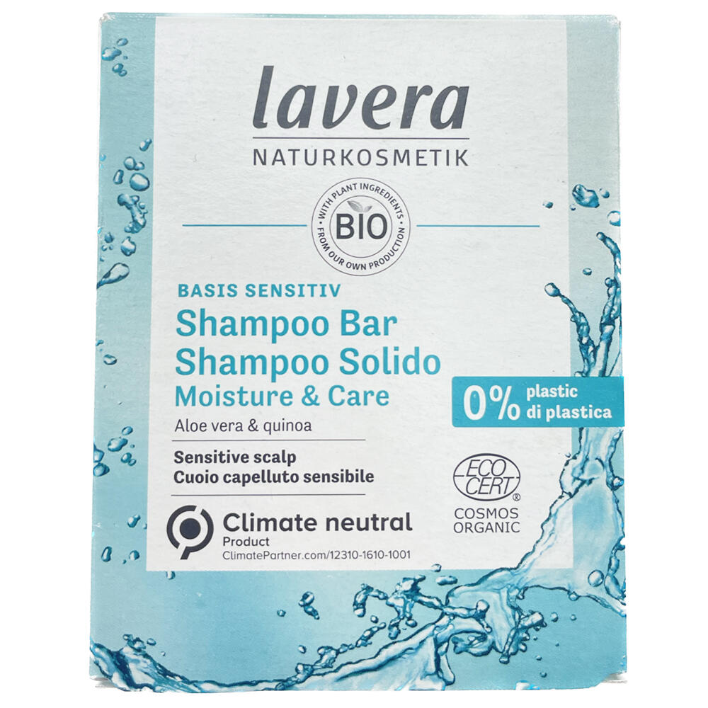 Basis sensitiv shampoo bar Lavera