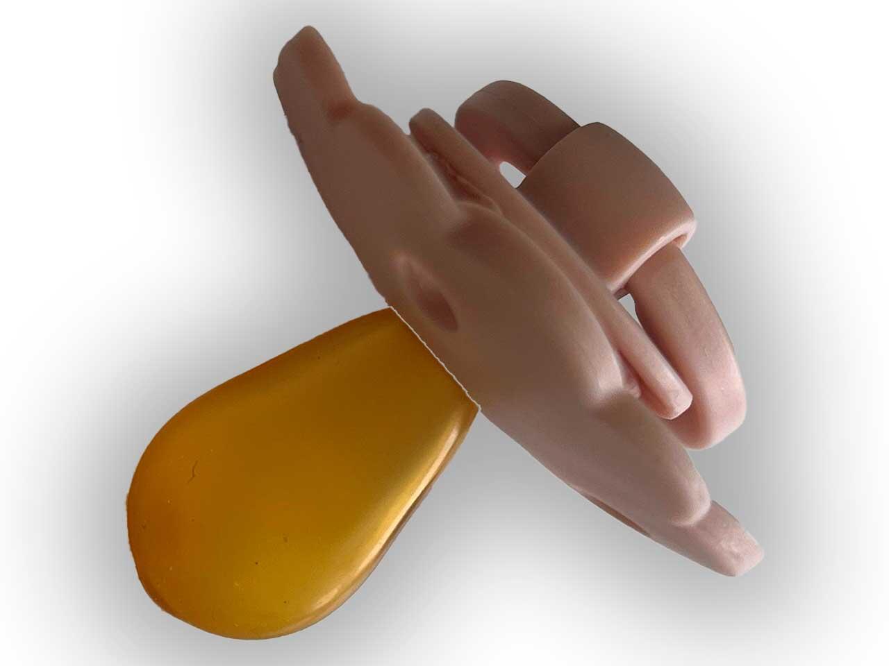 Binky Bloom Napp Powder Pink Elodie details