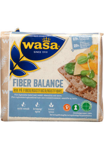 Fiber balance rig på kostfiber Wasa