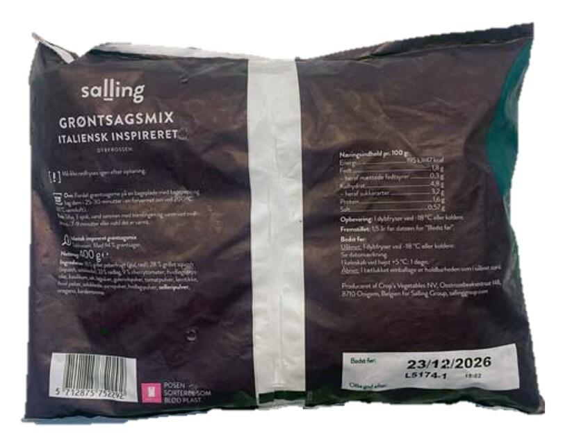 Grøntsagsmix italiensk inspireret Salling