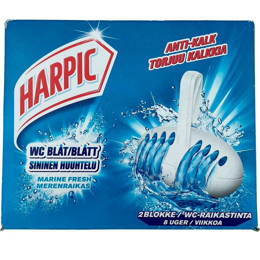 WC Blåt Marine Fresh Harpic
