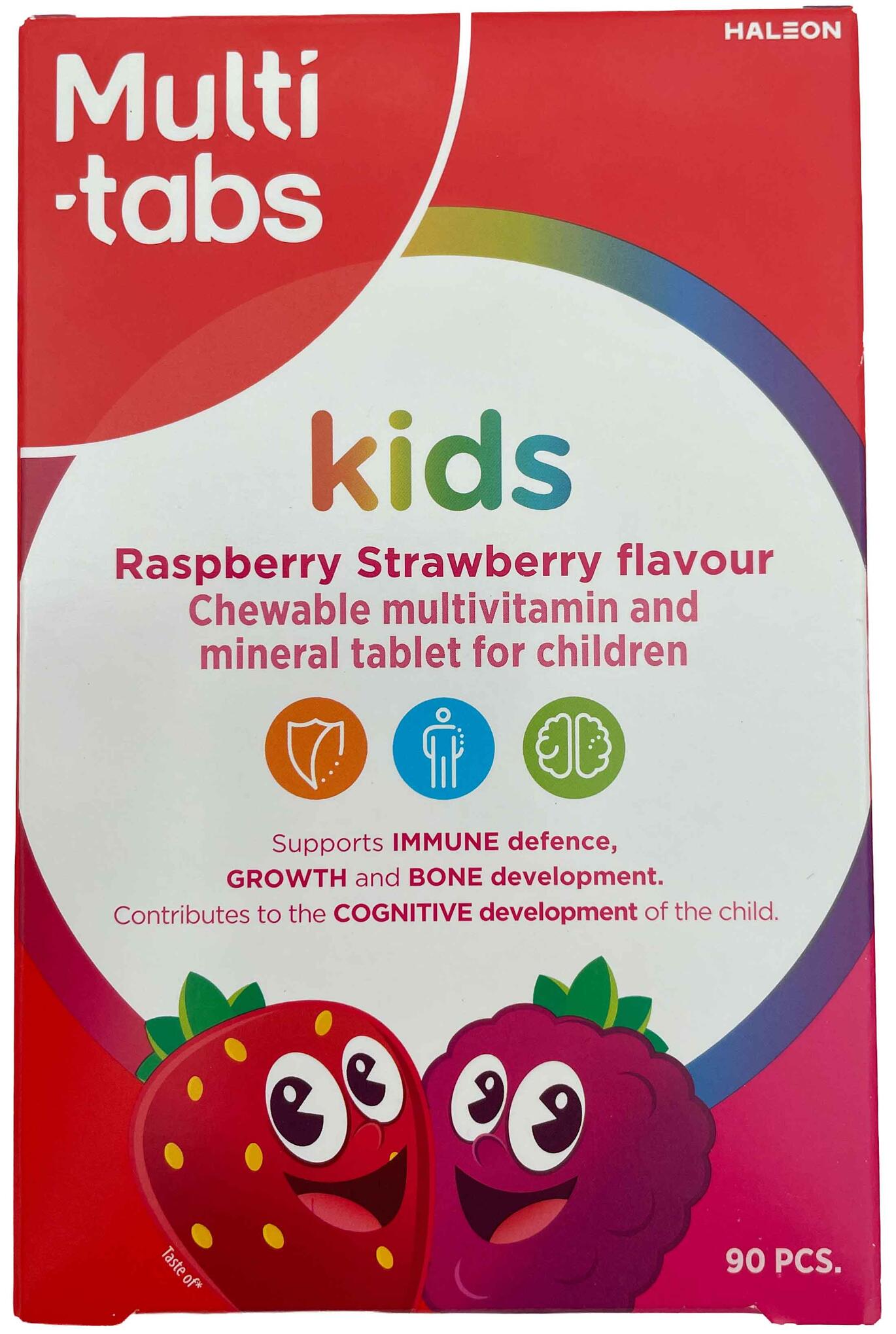 kids Chewable multivitamin and mineral tablet for children Multi-tabs