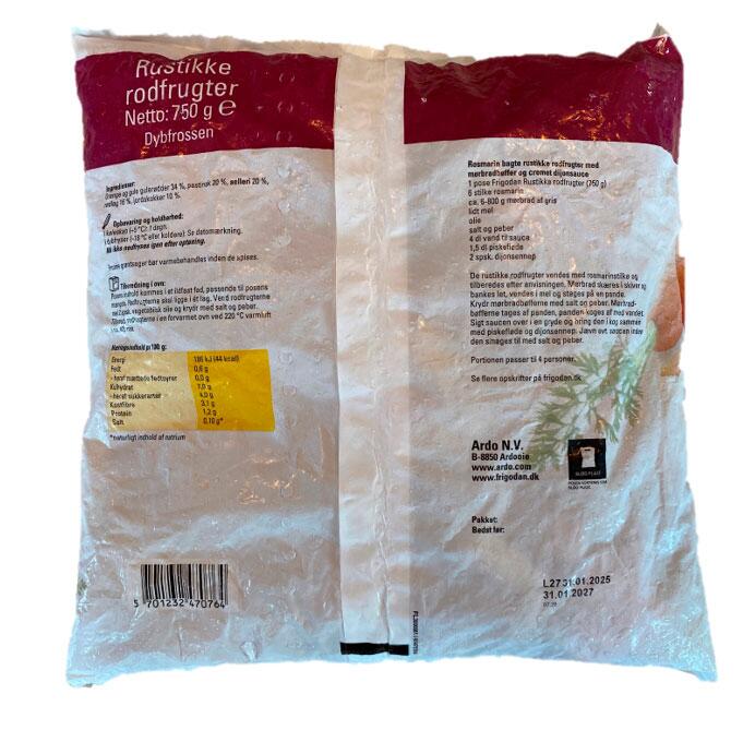 Rustikke rodfrugter Frigodan