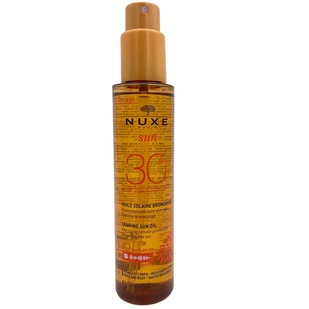 Tanning sun oil SPF 30 Nuxe