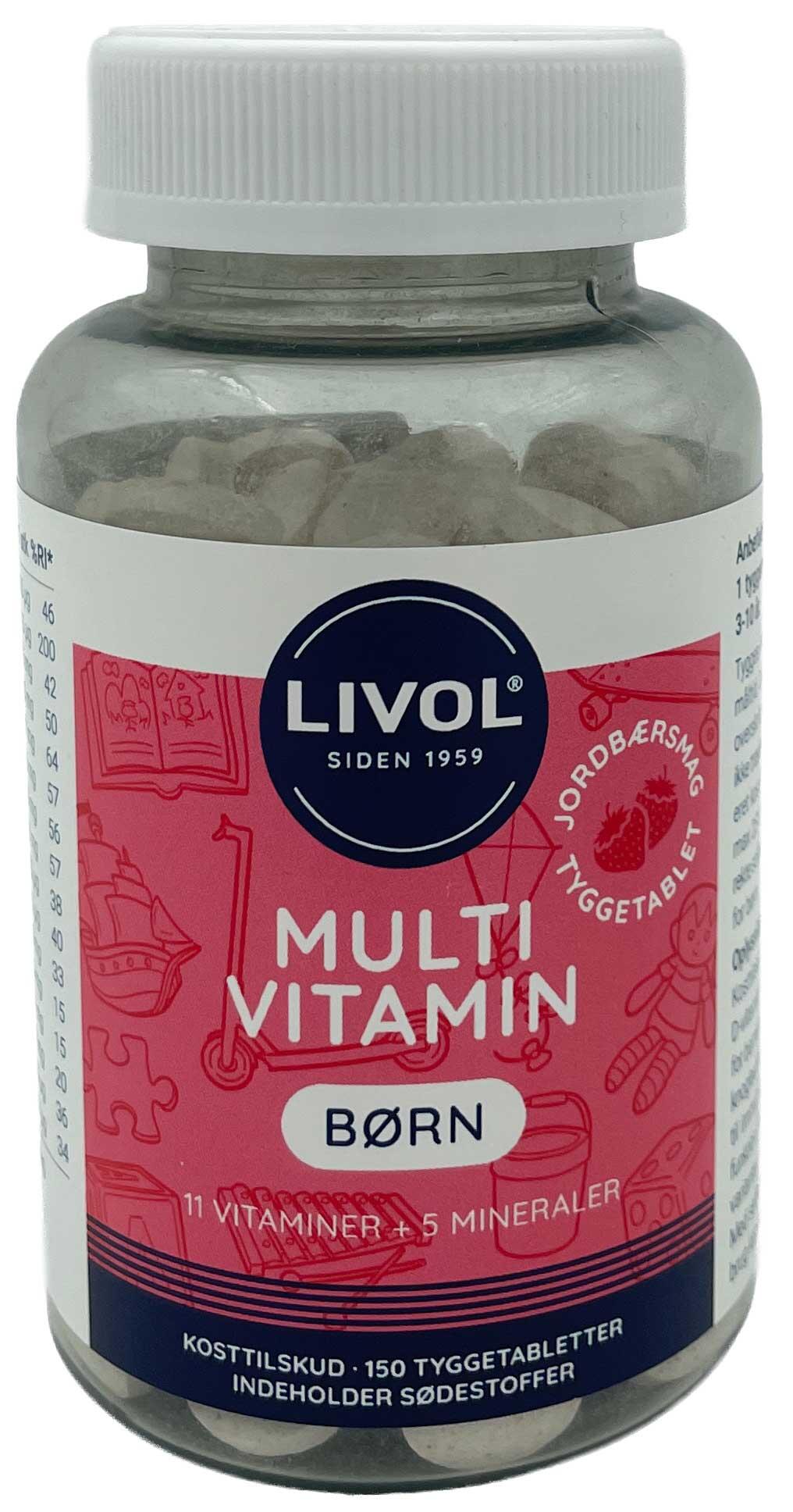 Multi vitamin børn Livol