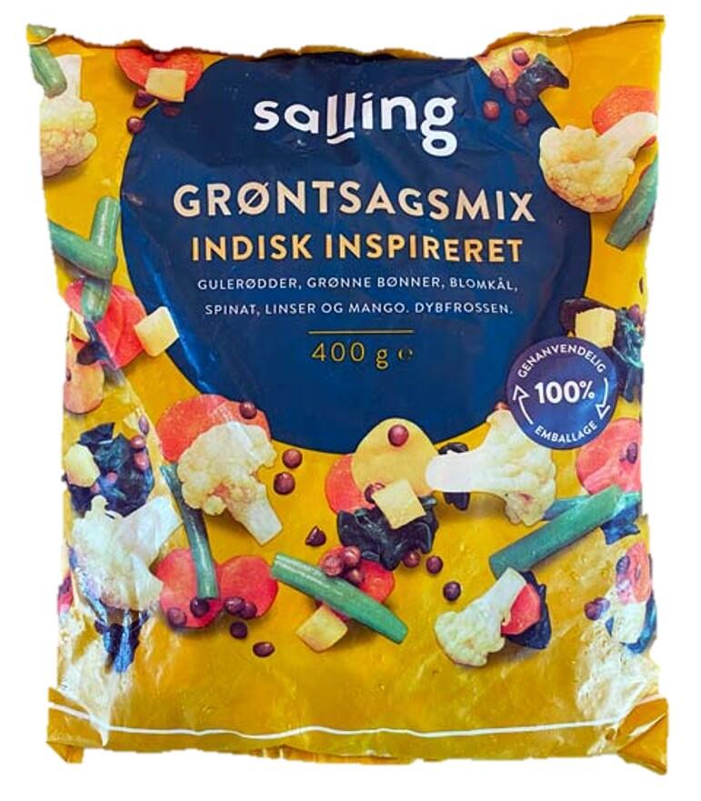 Grøntsagsmix indisk inspireret Salling
