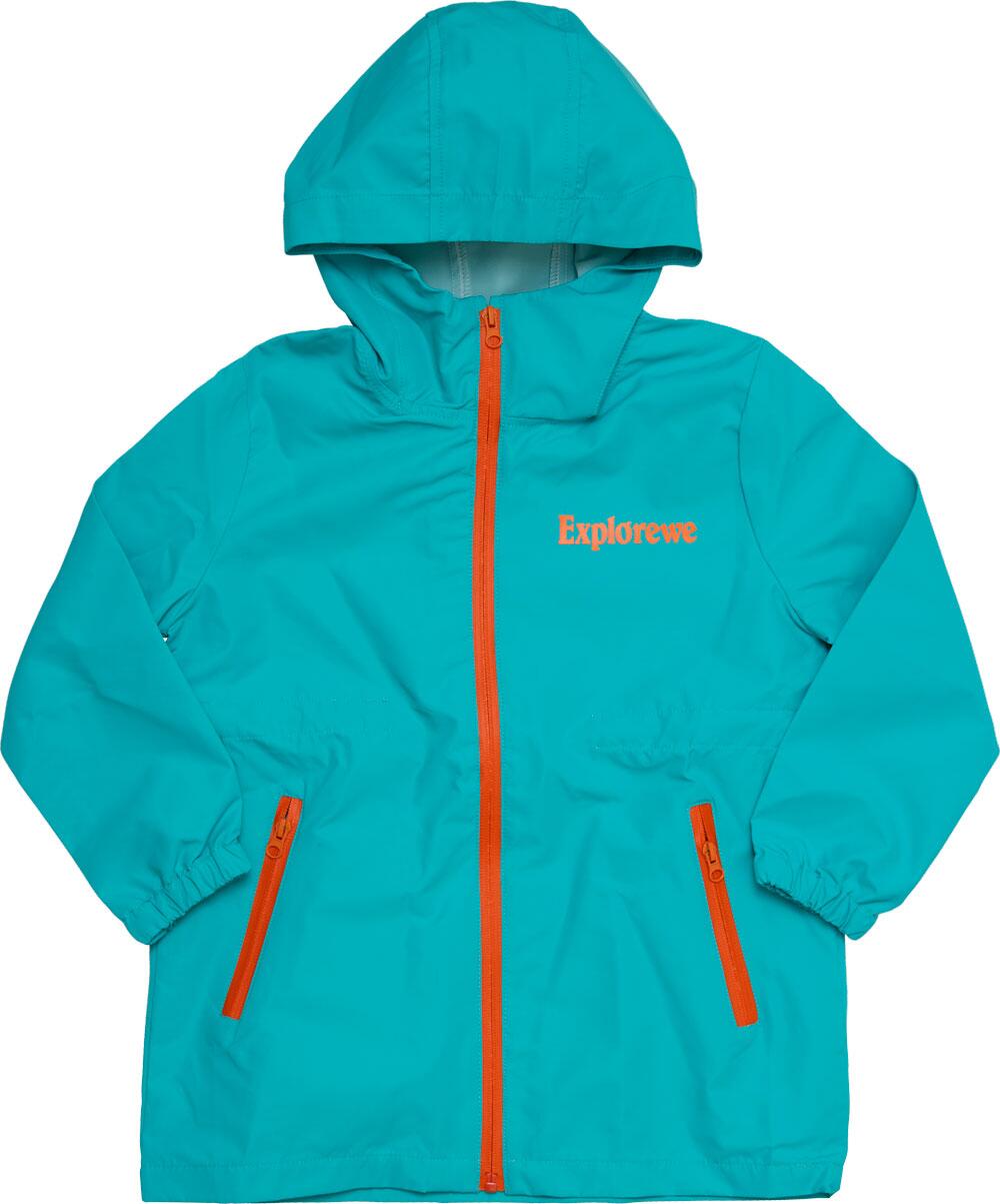 Explorewe Outdoor Casual Style Tween Girl Girls Mid-Length Adjustable Waist Softshell Jacket, Suitable For Outdoor Camping, City Street Photography, And Daily Casual Wear Shein