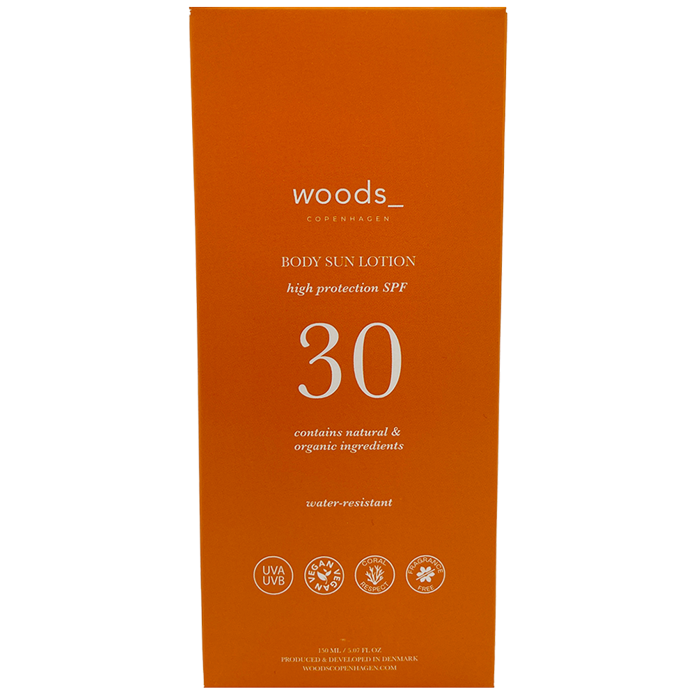 Body sun lotion SPF 30 Woods_ Copenhagen
