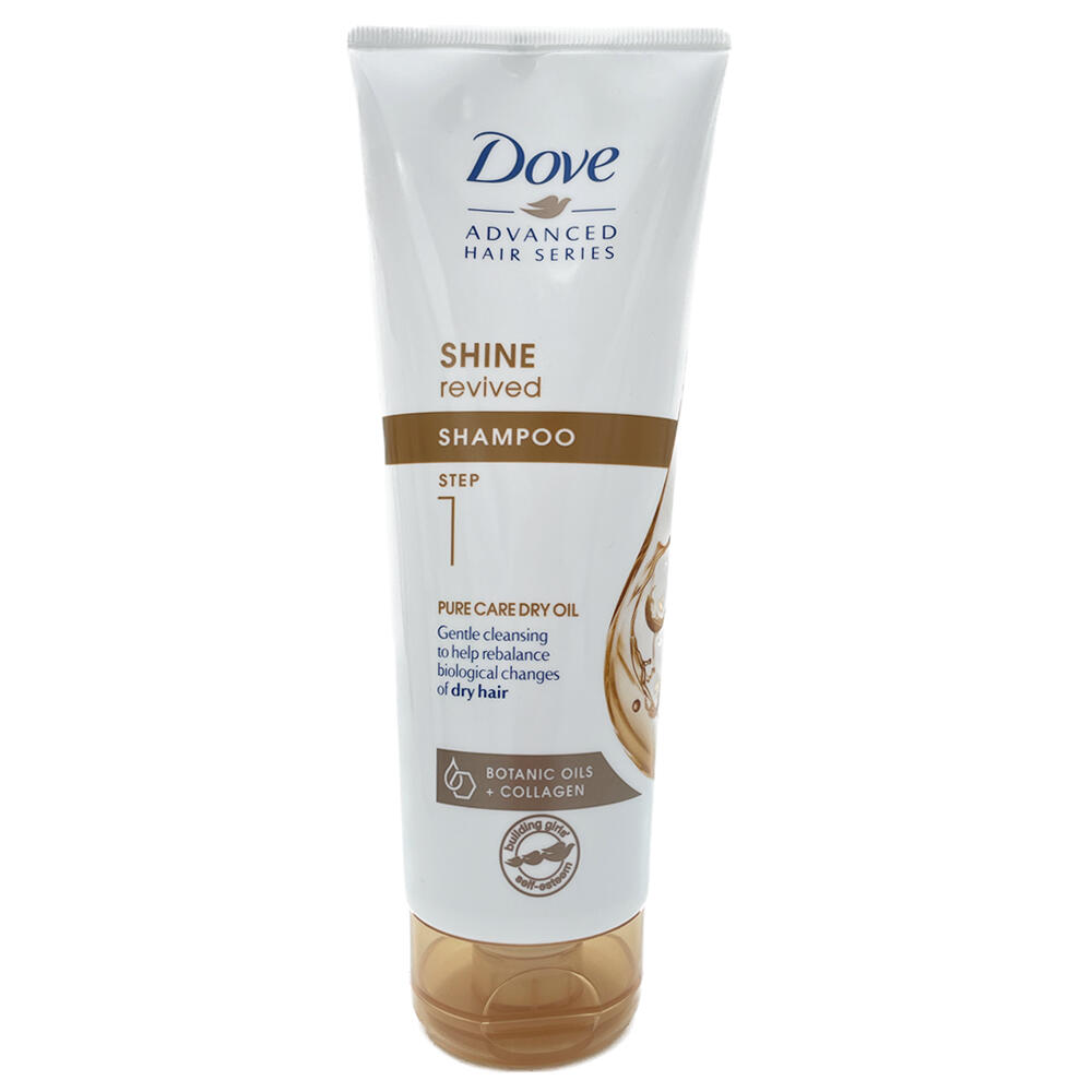 Shine revived shampoo step 1 Dove