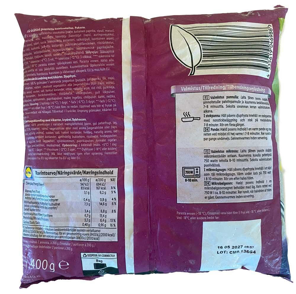 Mixed Vegetables Tikka Masala Freshona