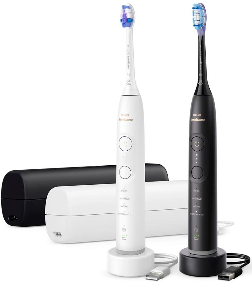 HX7429/02 Black & White Philips Sonicare