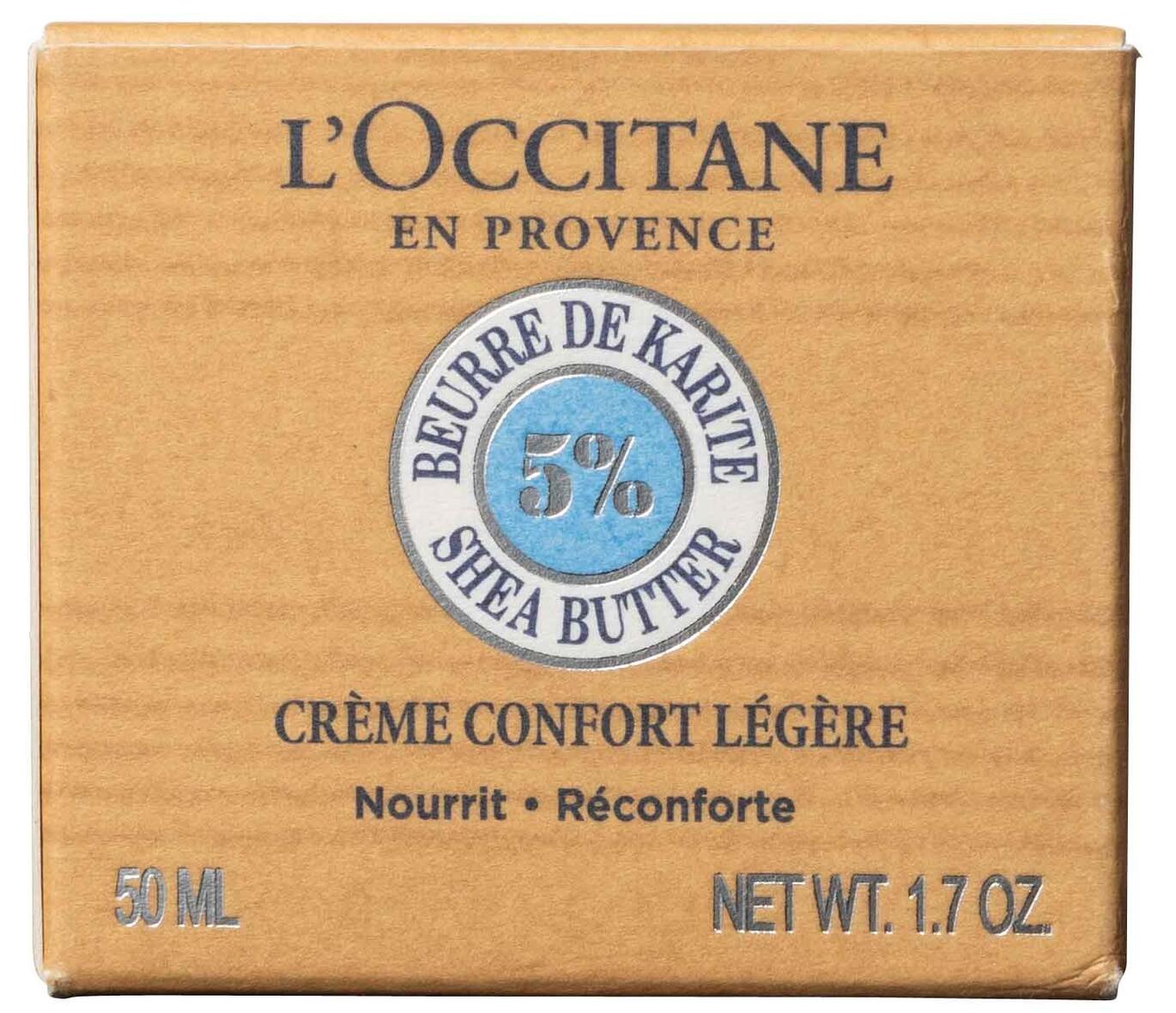 Light comforting cream 5% shea butter L’Occitane