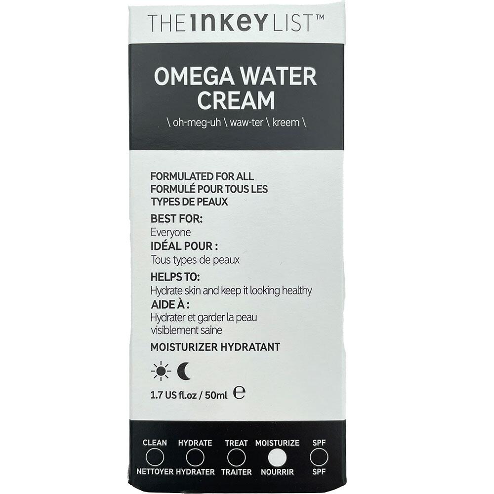 Omega water cream The Inkey List