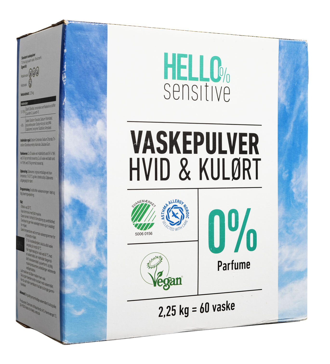 Test: Hello Sensitive Hvid & Kulørt Forbrugerrådet Tænk