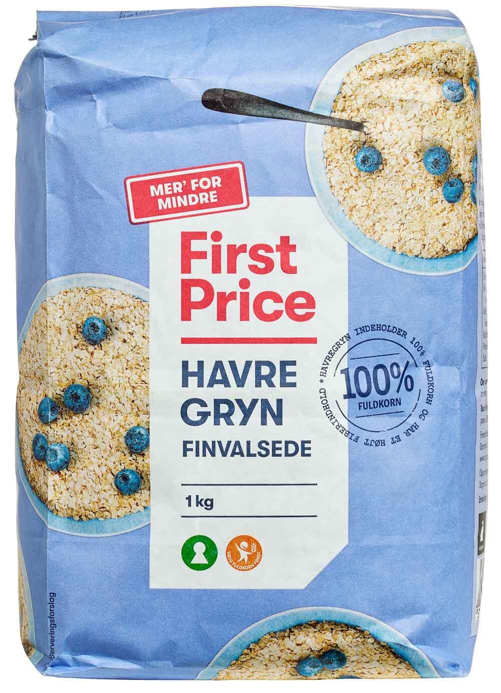 Havregryn Finvalsede First Price