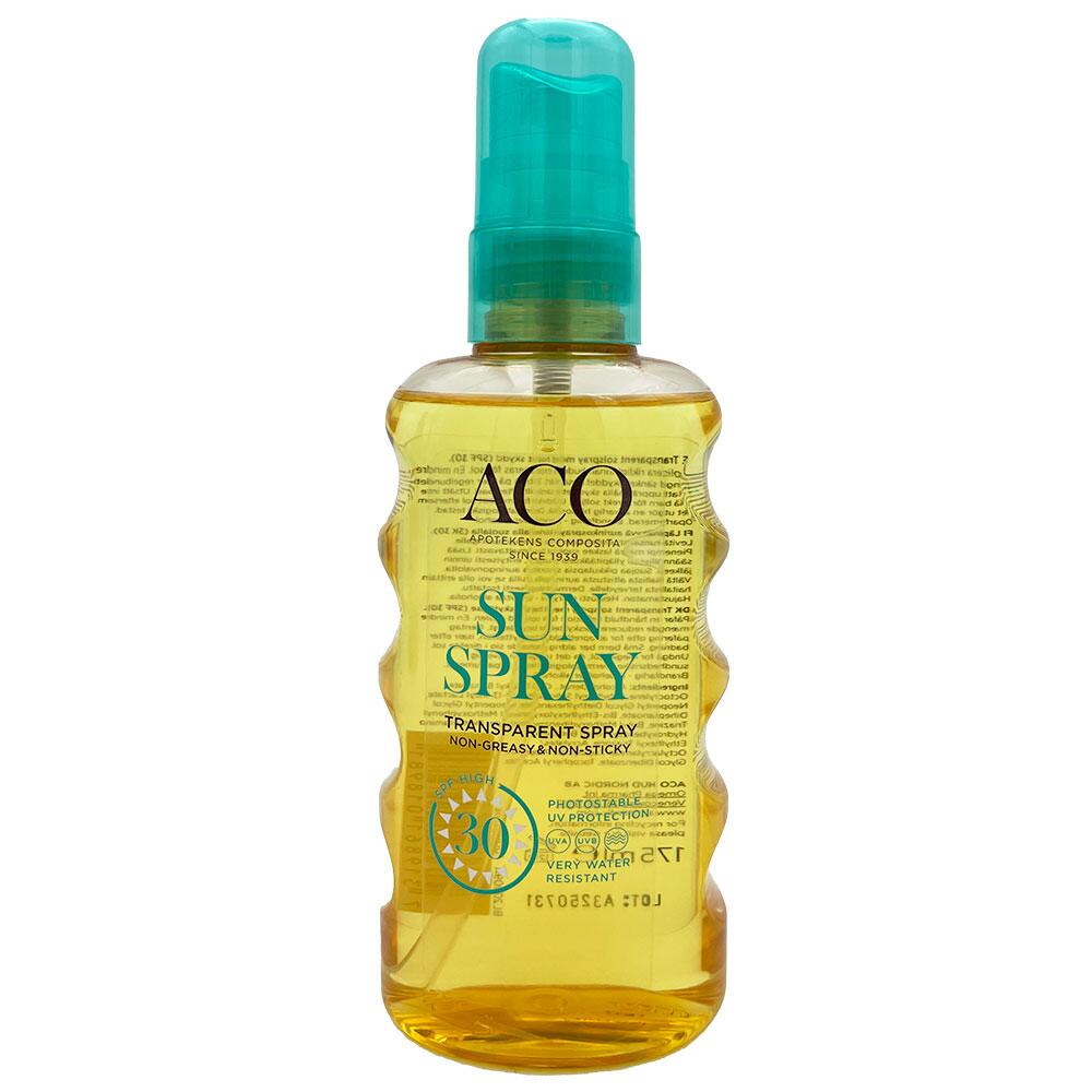 Sun spray transparent SPF 30 ACO