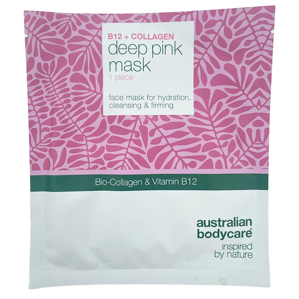 B12 + Collagen Deep Pink Mask Australian Bodycare