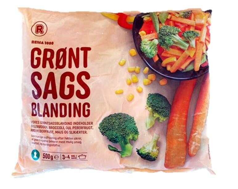 Grøntsagsblanding REMA 1000