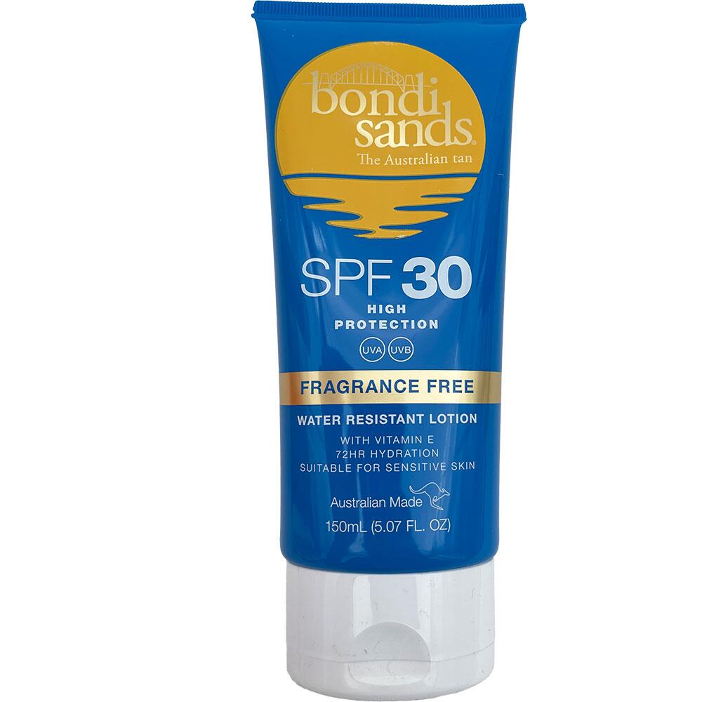 Fragrance free lotion SPF 30 Bondi Sands