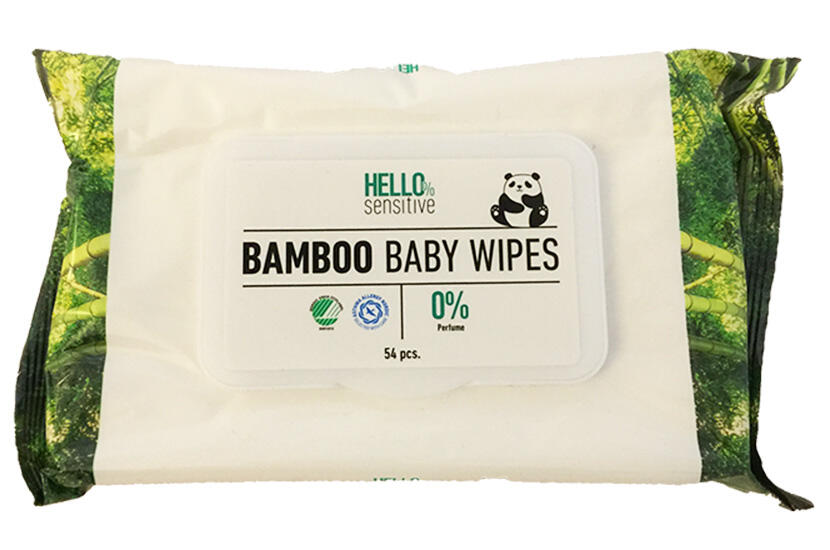 Bamboo baby wipes Hello Sensitive