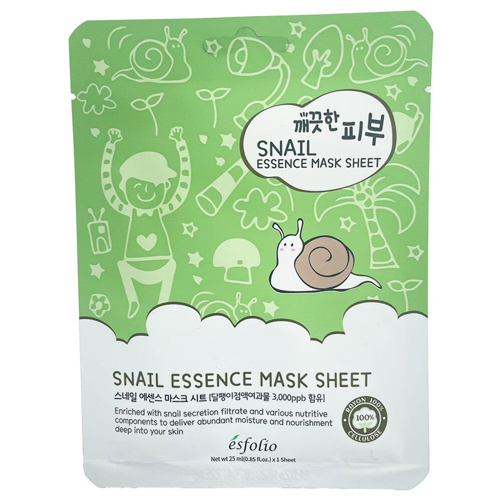 Snail essence mask sheet Esfolio