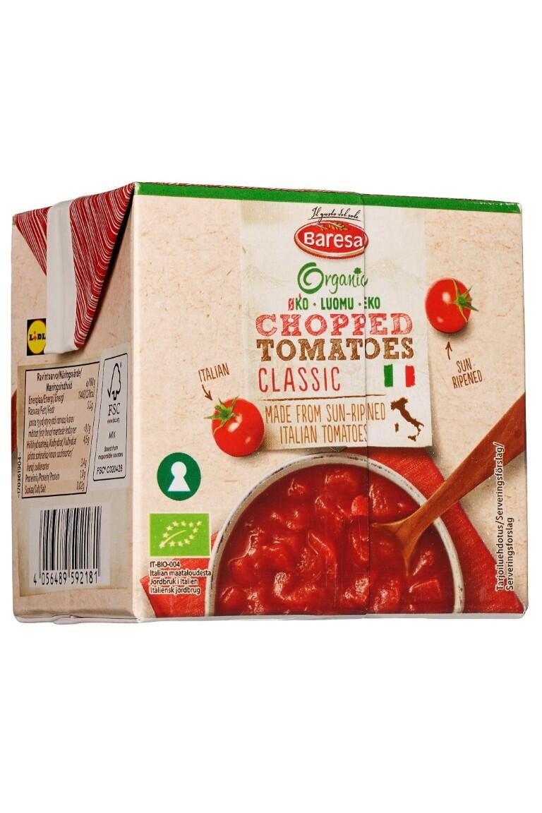 Chopped tomatoes classic Baresa