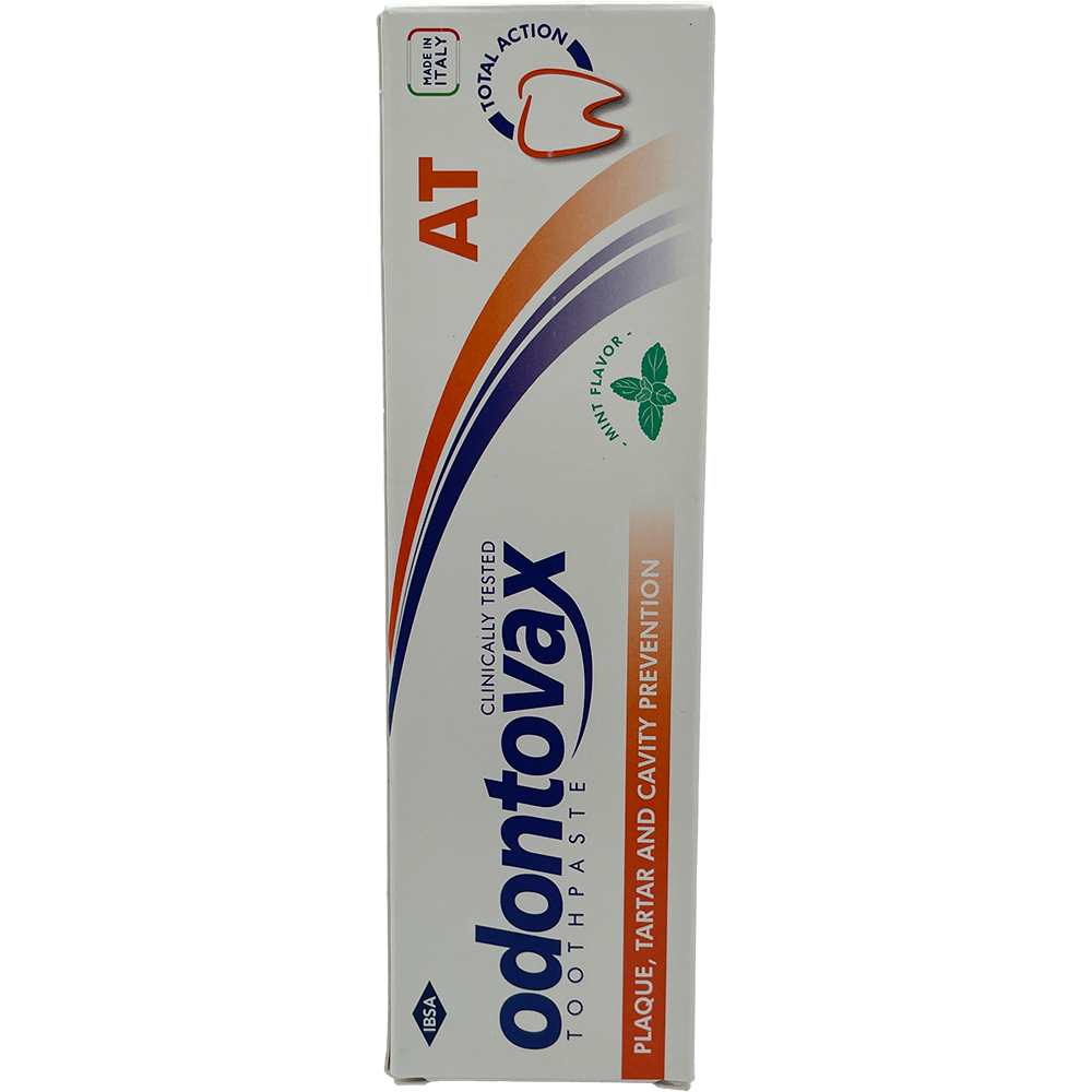 Plaque, tartar and cavity prevention toothpaste Odontovax