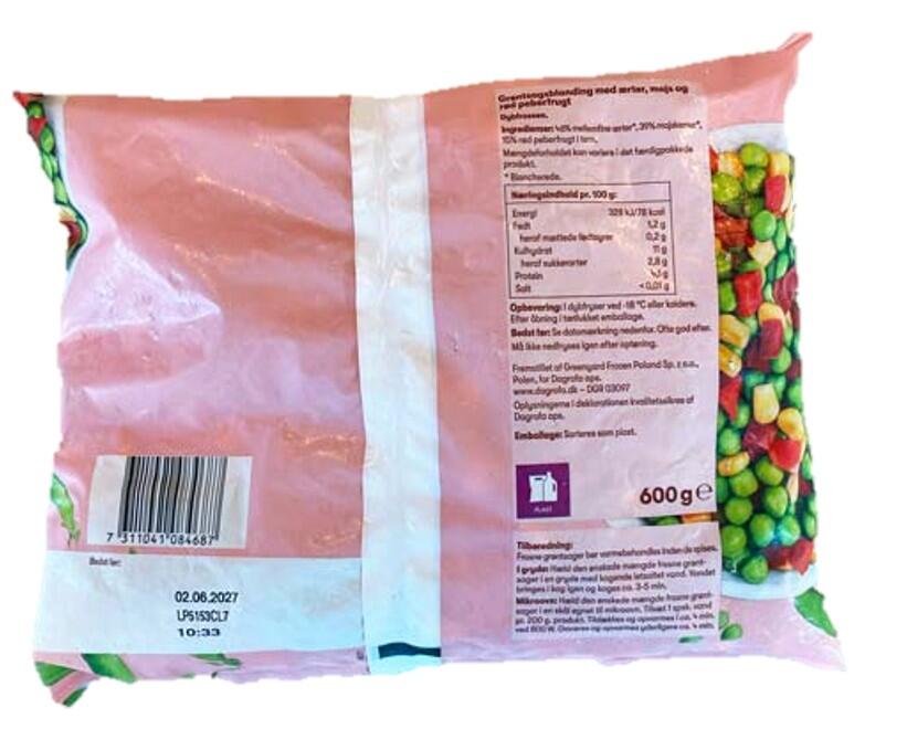 Amerikansk inspireret grøntsagsblanding First price