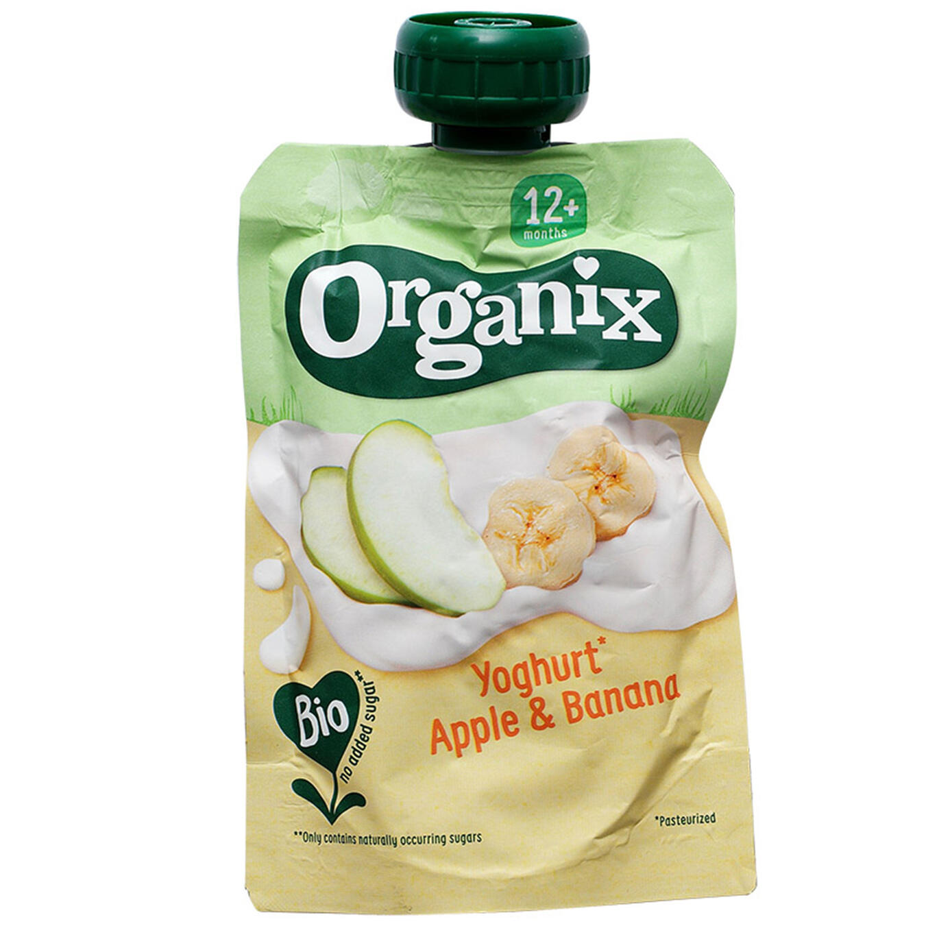 Yoghurt, Apple & Banana Organix