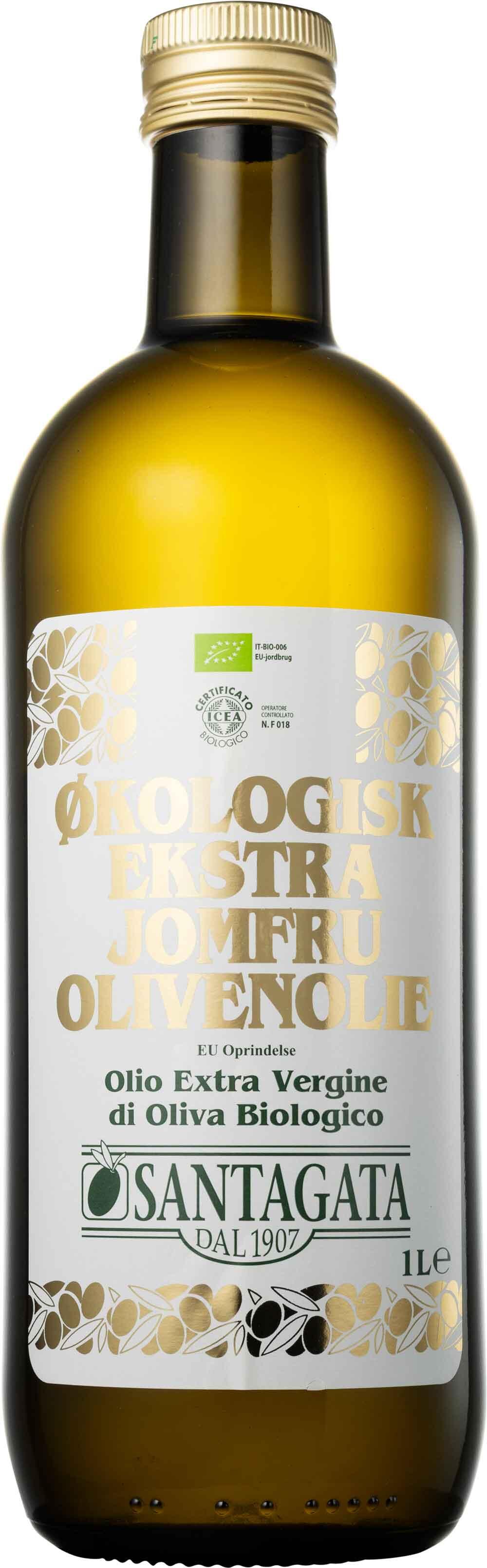 Økologisk Ekstra Jomfru Olivenolie Santagata