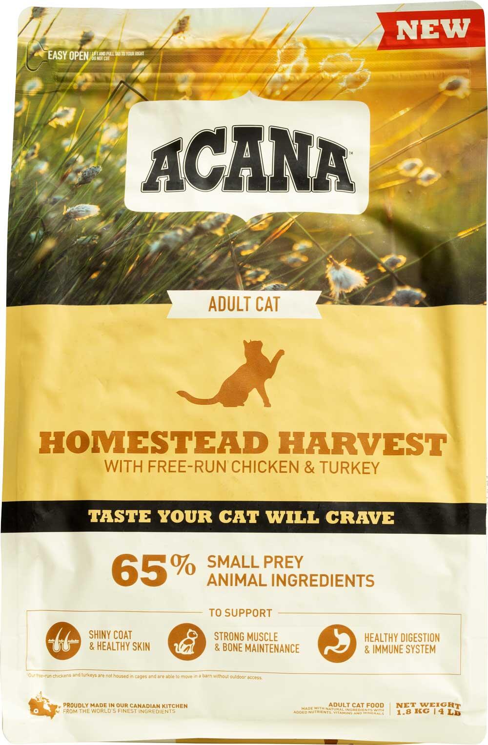 Homestead Harvest w. Chicken and Turkey Acana