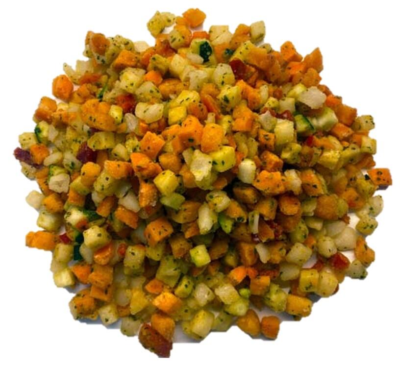 Bolognaise - seasoned vegetable mix Freshly vegetables