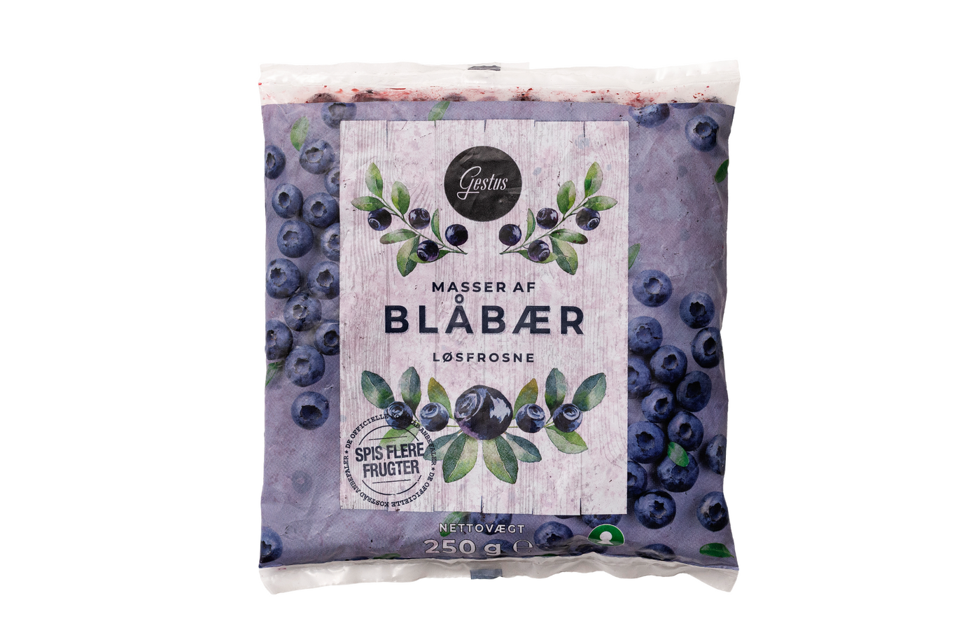 Blåbær løsfrosne Gestus
