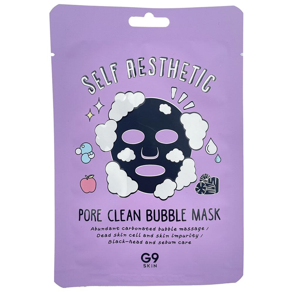 Self Aesthetic pore clean bubble mask G9 Skin