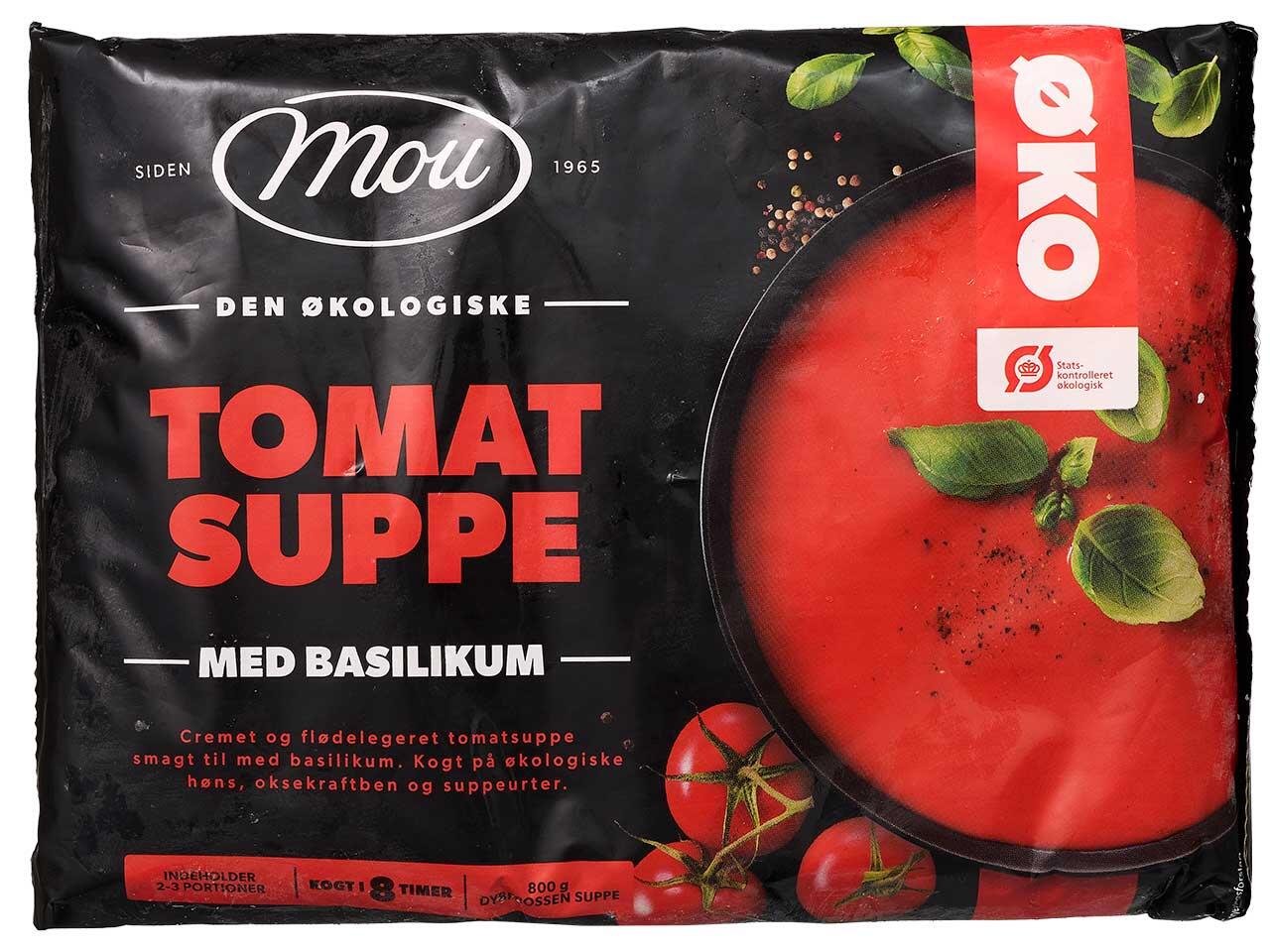 Økologisk tomatsuppe Mou
