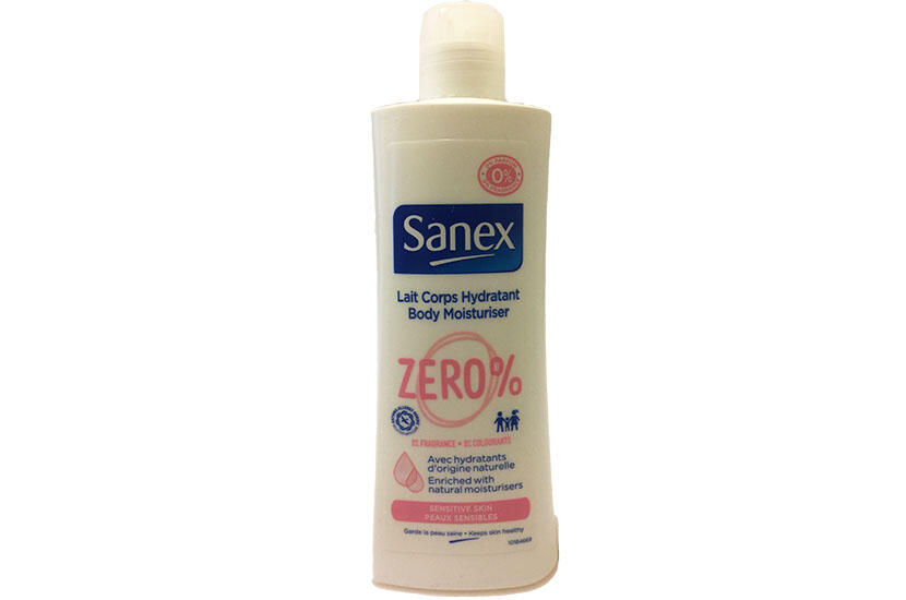 Body moisturiser zero % Sanex