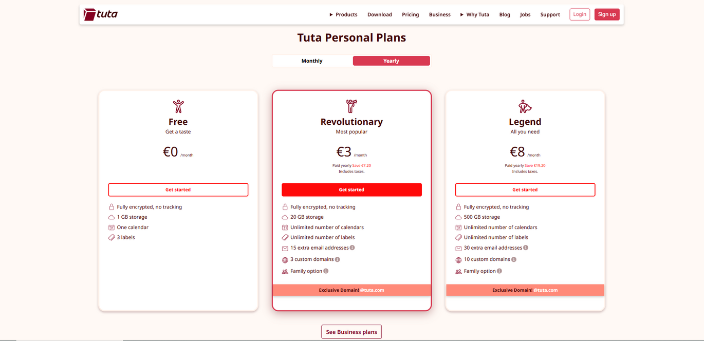 Emailudbyder Tuta Mail