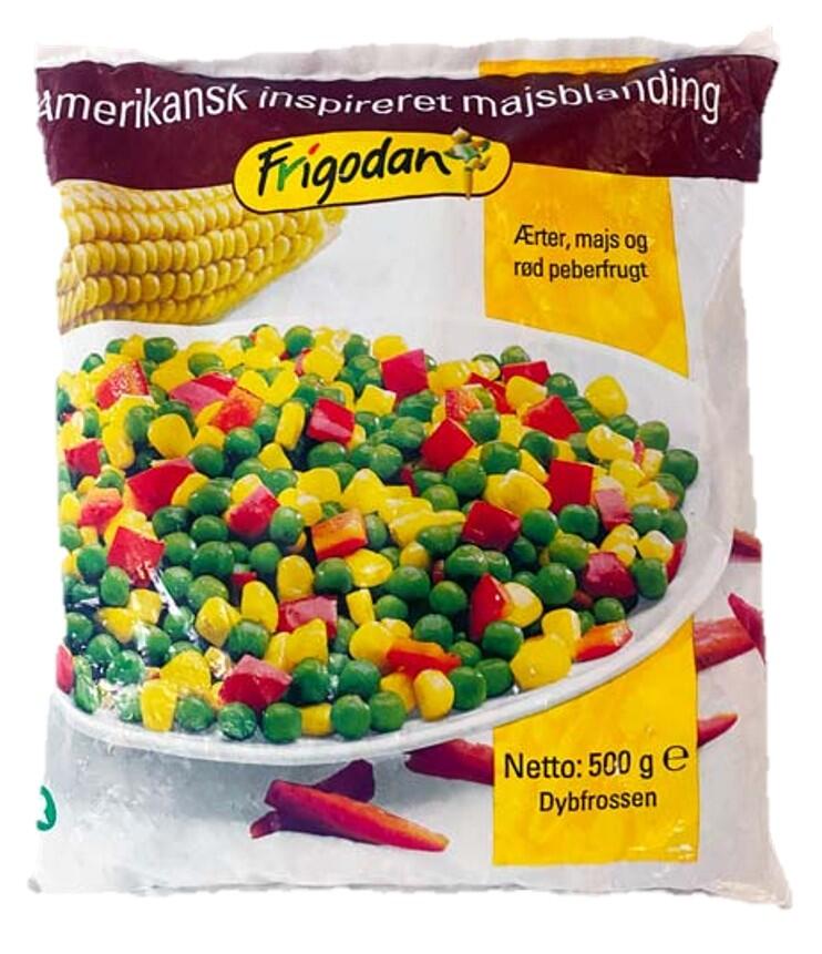 Amerikansk inspireret majsblanding Frigodan