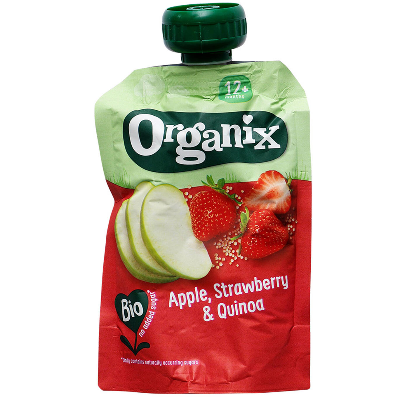 Apple, Strawberry & Quinoa Organix