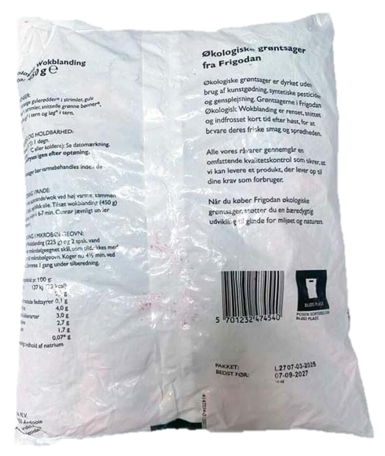 Økologisk wokblanding Frigodan