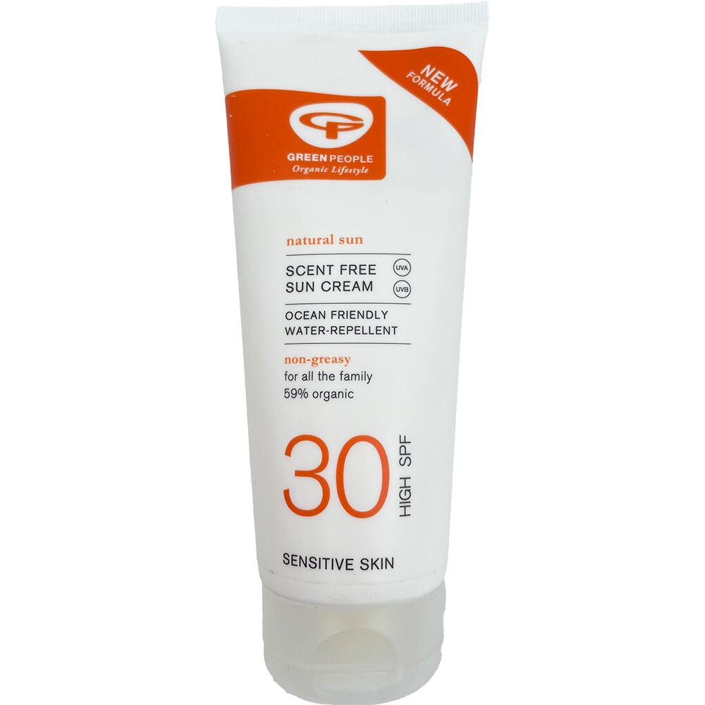 Scent free sun cream SPF 30 Green People